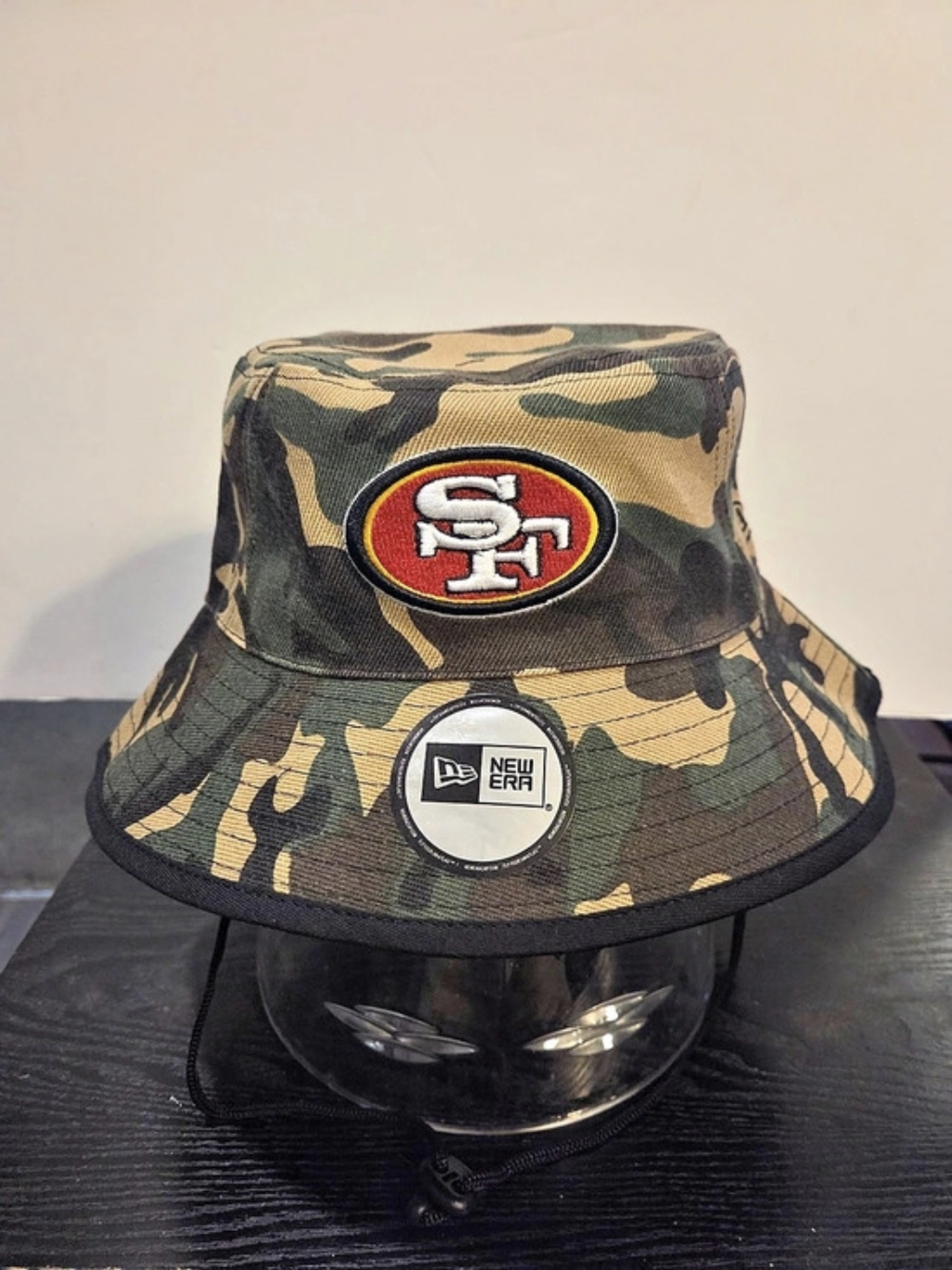 New Era San Francisco 49ers New Era NFL Camo Bucket Hat NFL Camo Bucket Hat